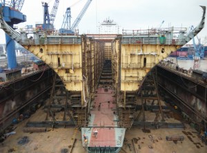 Cut from center line